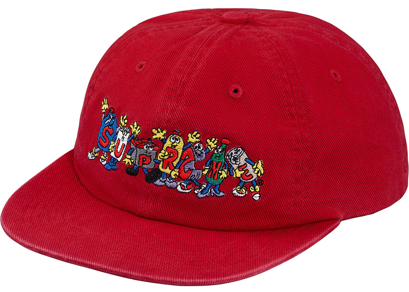 Supreme Friends 6-Panel Red