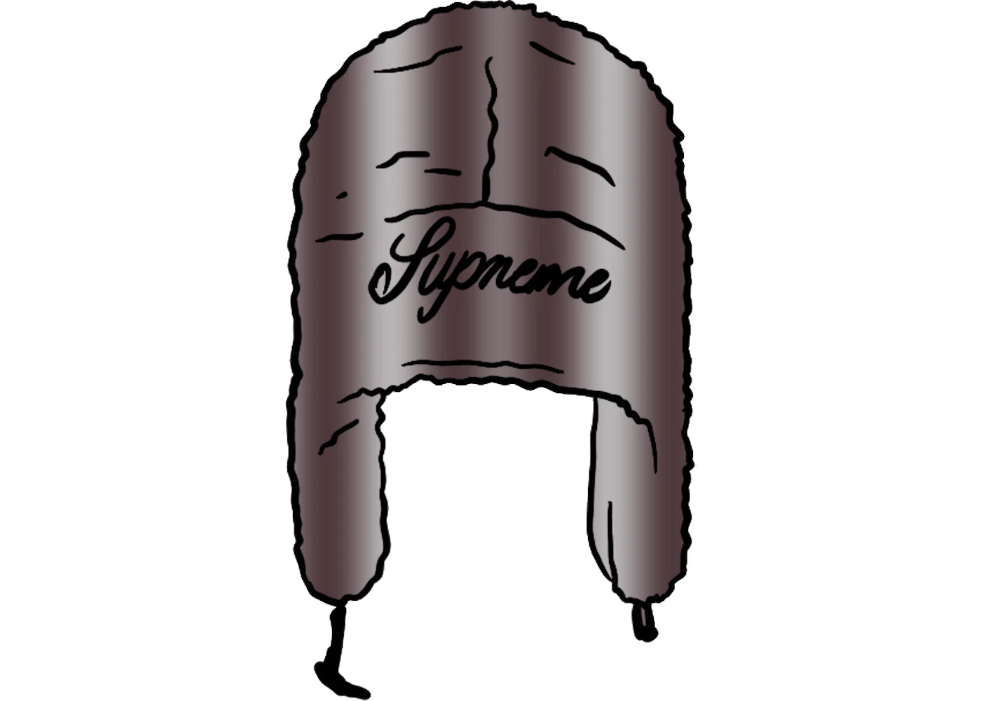 Supreme Fuax Fur Trooper Black