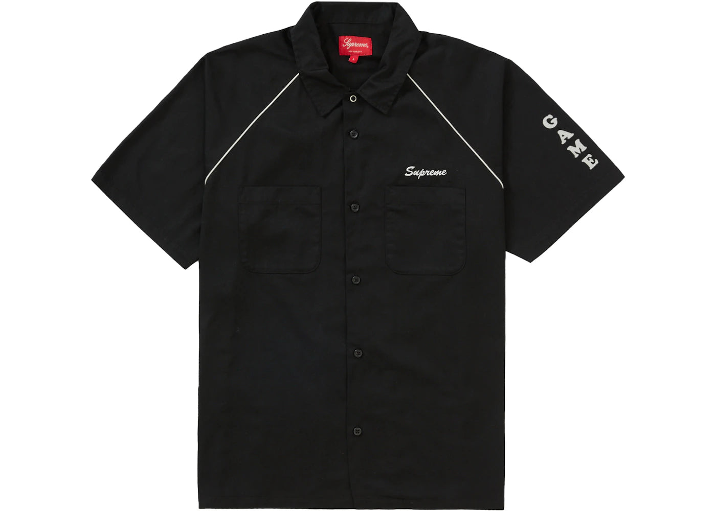 Supreme Fuck Everything S/S Work Shirt Black