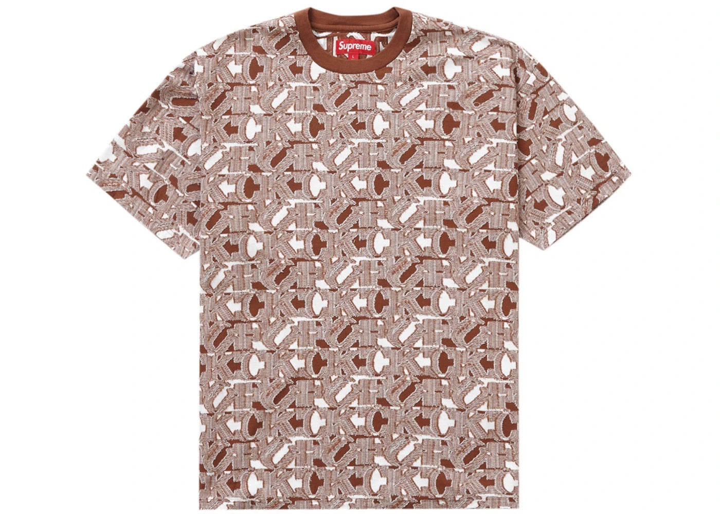 Supreme Fuck Intarsia S/S Top Brown