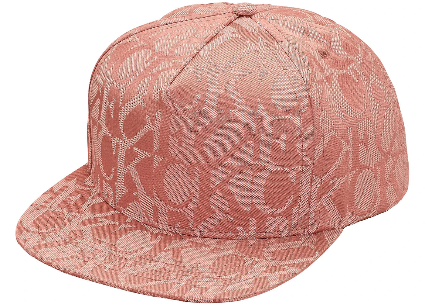 Supreme Fuck Jacquard 5-Panel Pink