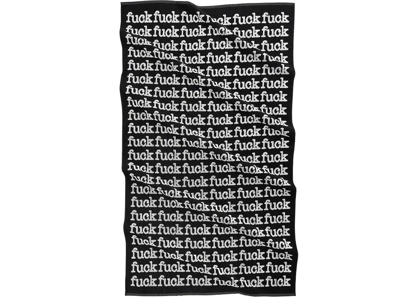 Supreme Fuck Towel Black