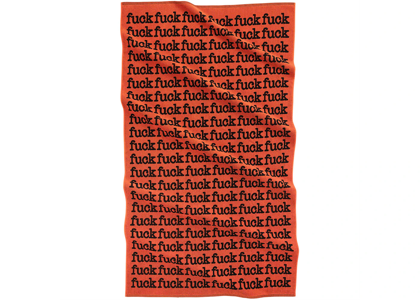 Supreme Fuck Towel Orange