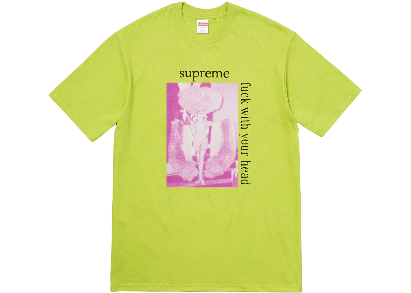 Supreme Fuck With Your Head Tee Lime