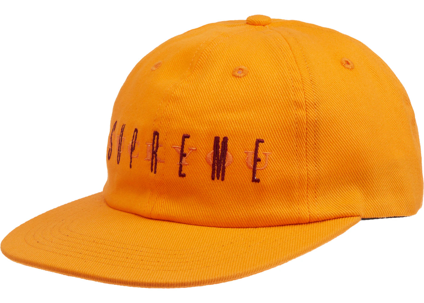 Supreme Fuck You 6-Panel Orange