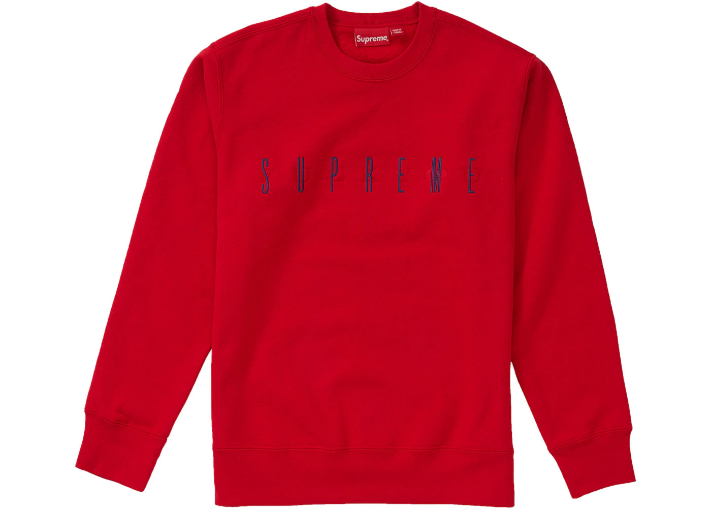 Supreme Fuck You Crewneck Red