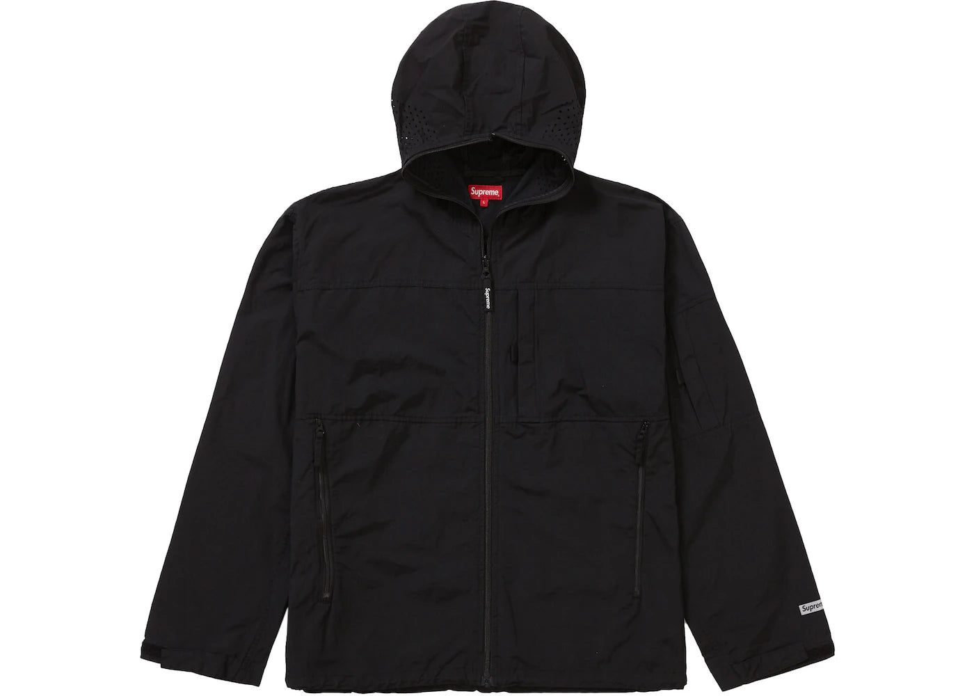 Supreme Full Zip Facemask Jacket Black