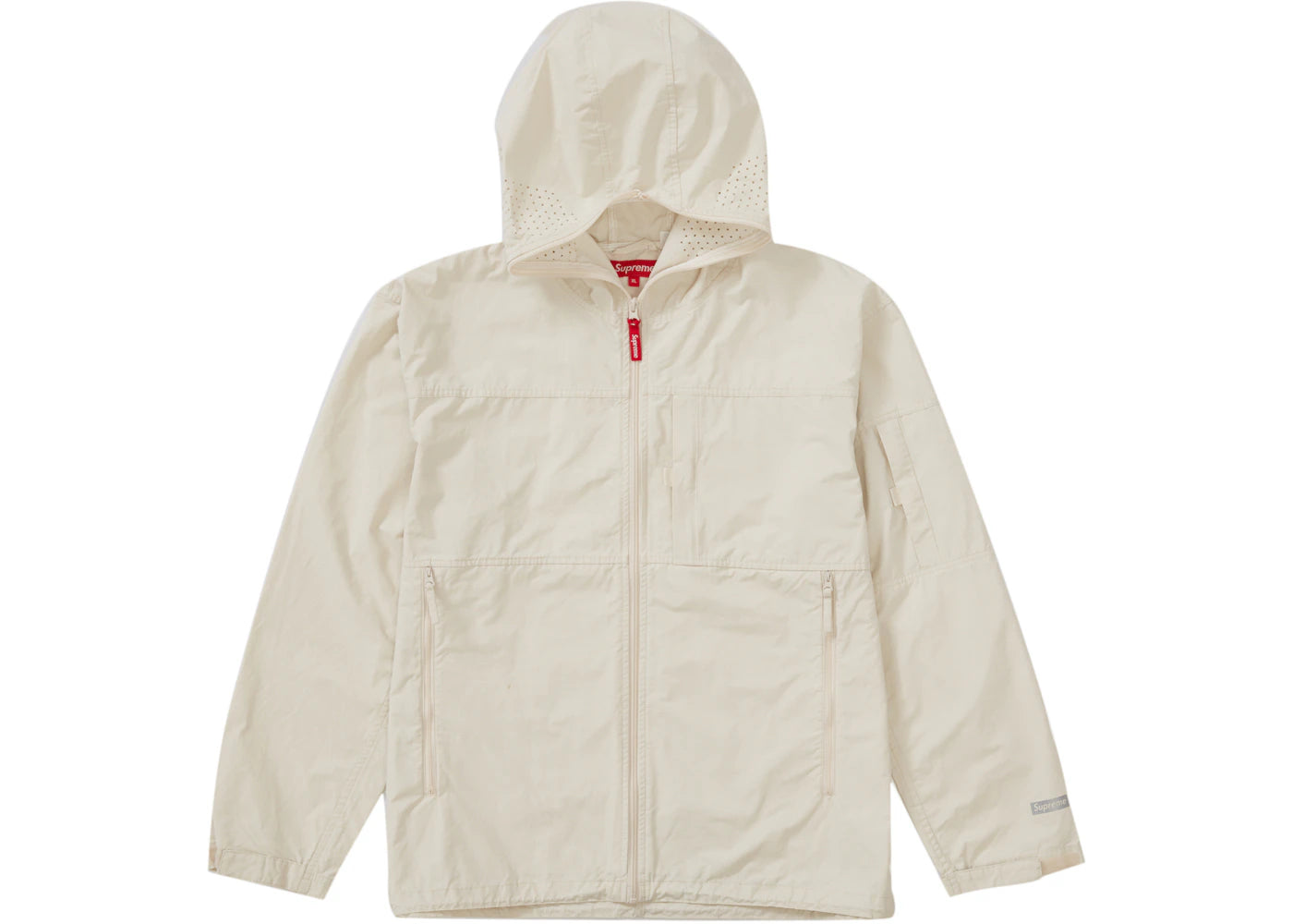 Supreme Full Zip Facemask Jacket Stone