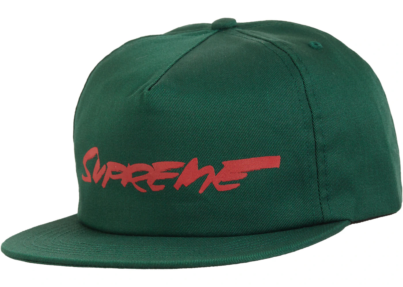 Supreme Futura Logo 5-Panel Dark Green