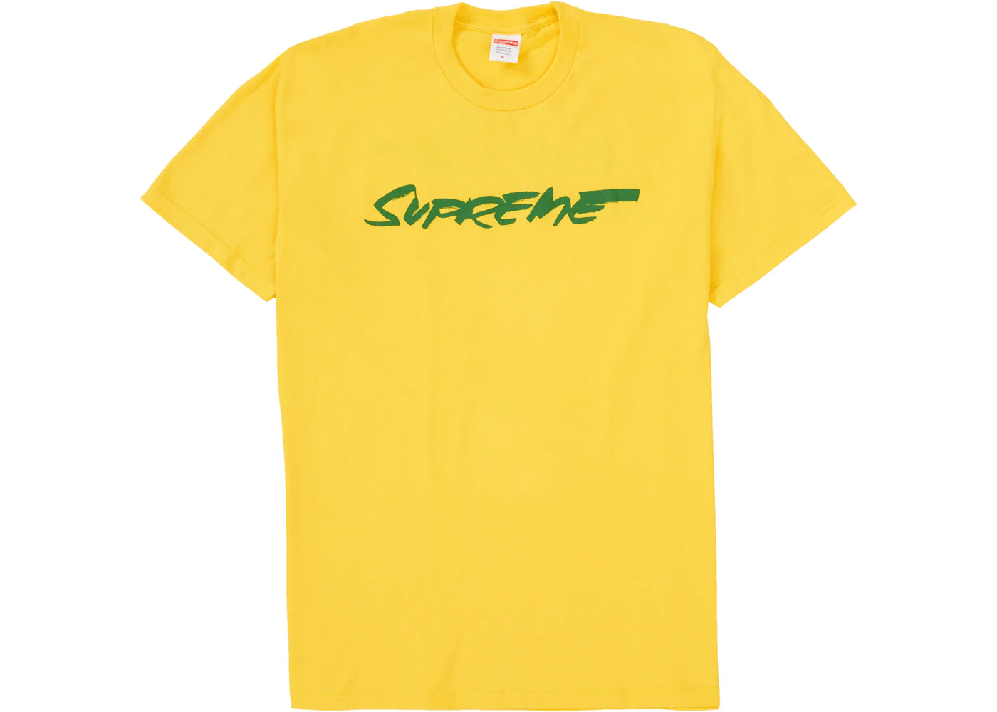 Supreme Futura Logo Tee Yellow