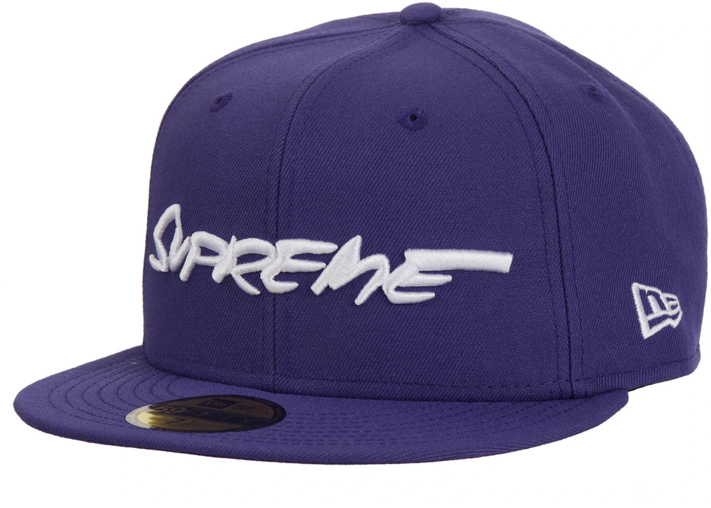 Supreme Futura New Era 59Fifty Fitted Hat Dark Purple