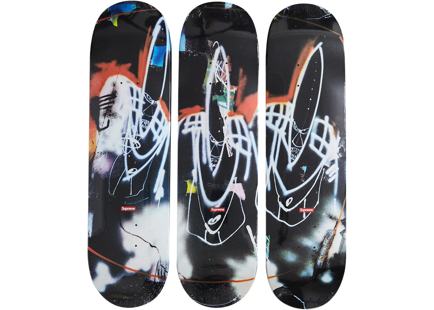 Supreme Futura Skateboard Deck Set Black