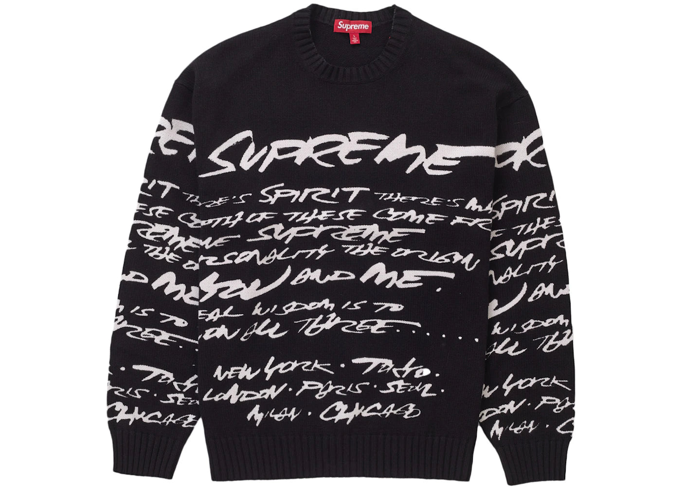 Supreme Futura Sweater Black