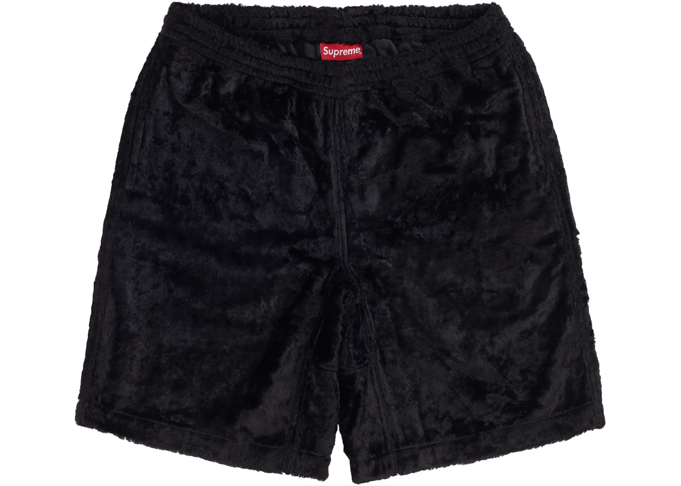 Supreme Fuzzy Pile Short Black