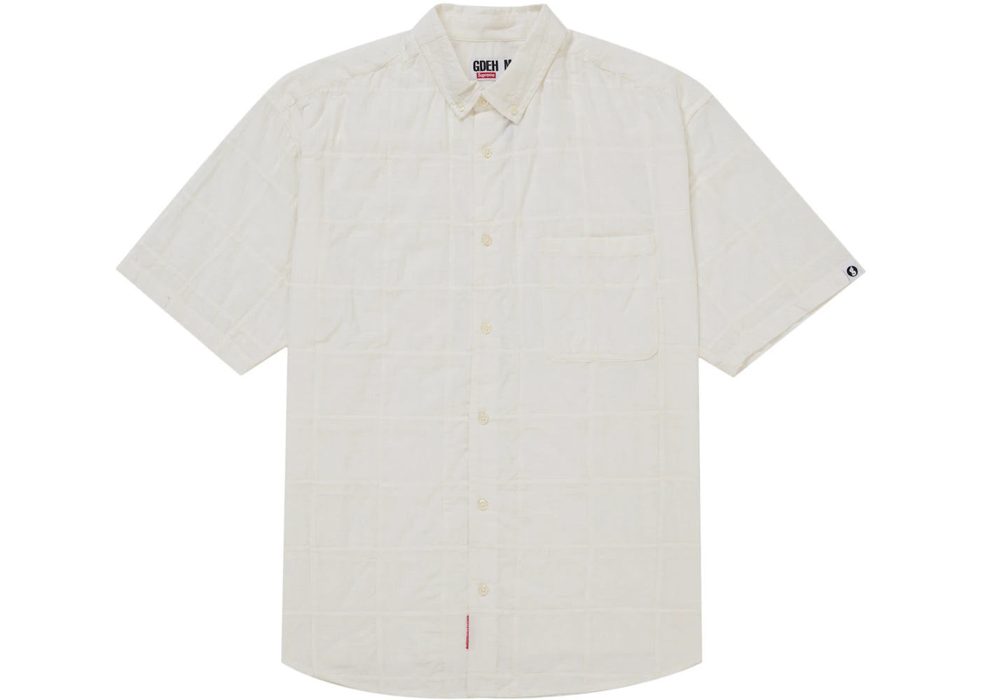 Supreme GOODENOUGH Patchwork S/S Shirt White
