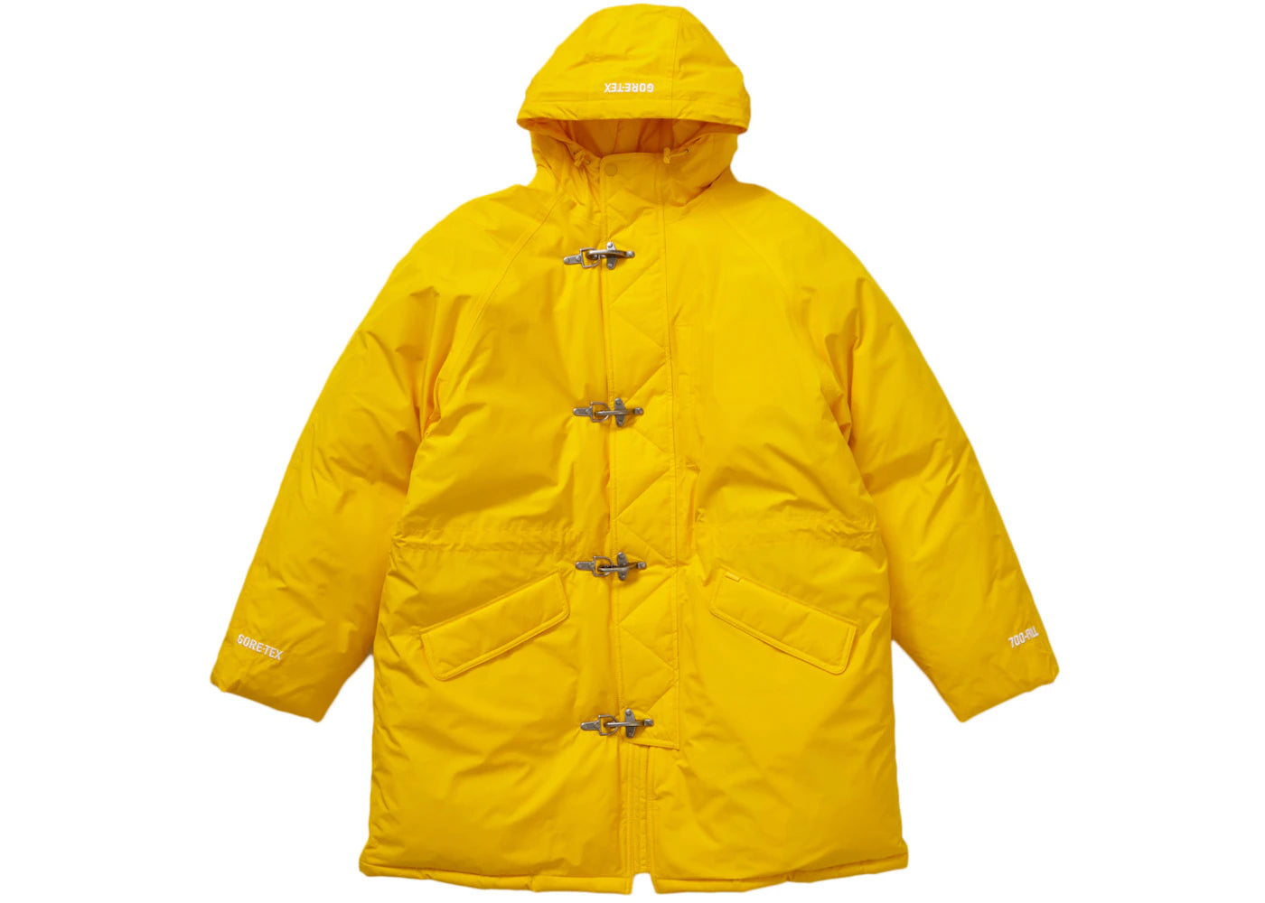 Supreme GORE-TEX 700-Fill Down Clip Parka Yellow