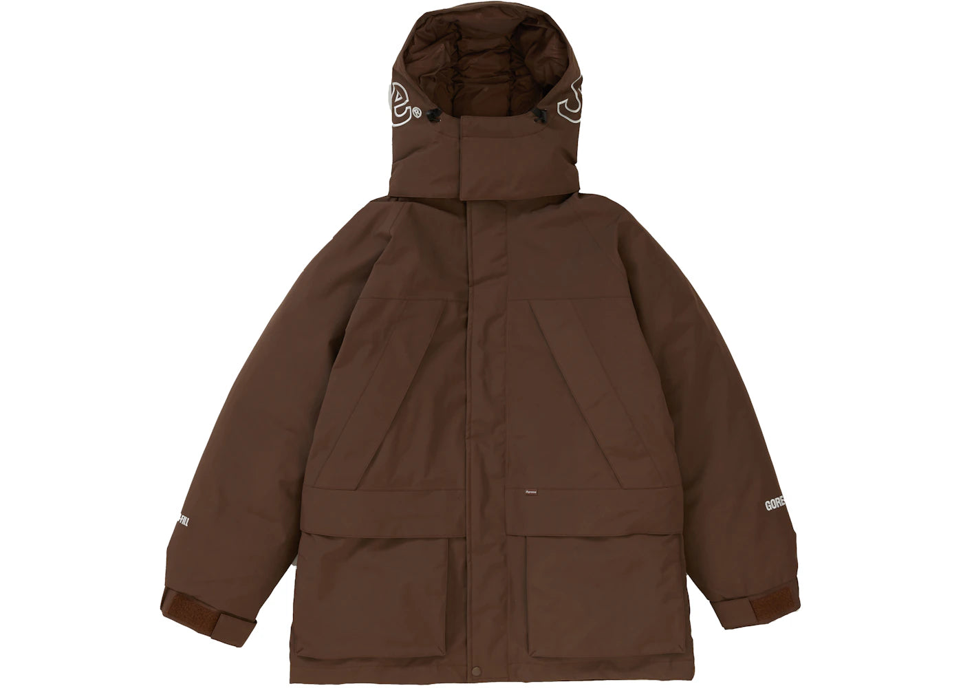 Supreme GORE-TEX 700-Fill Down Parka Brown
