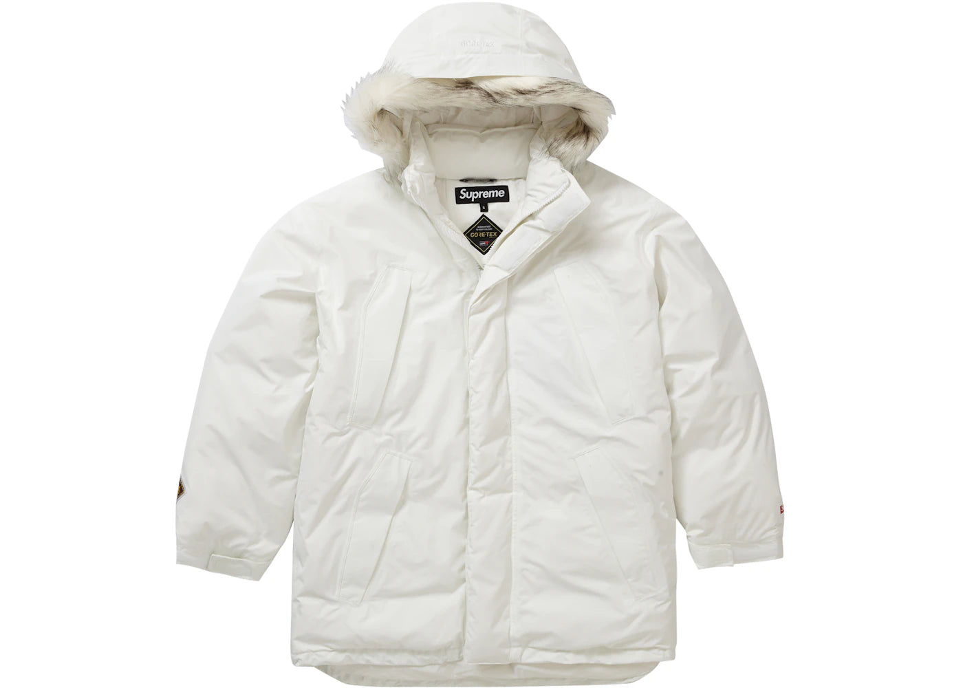 Supreme GORE-TEX 700-Fill Down Parka (FW21) White