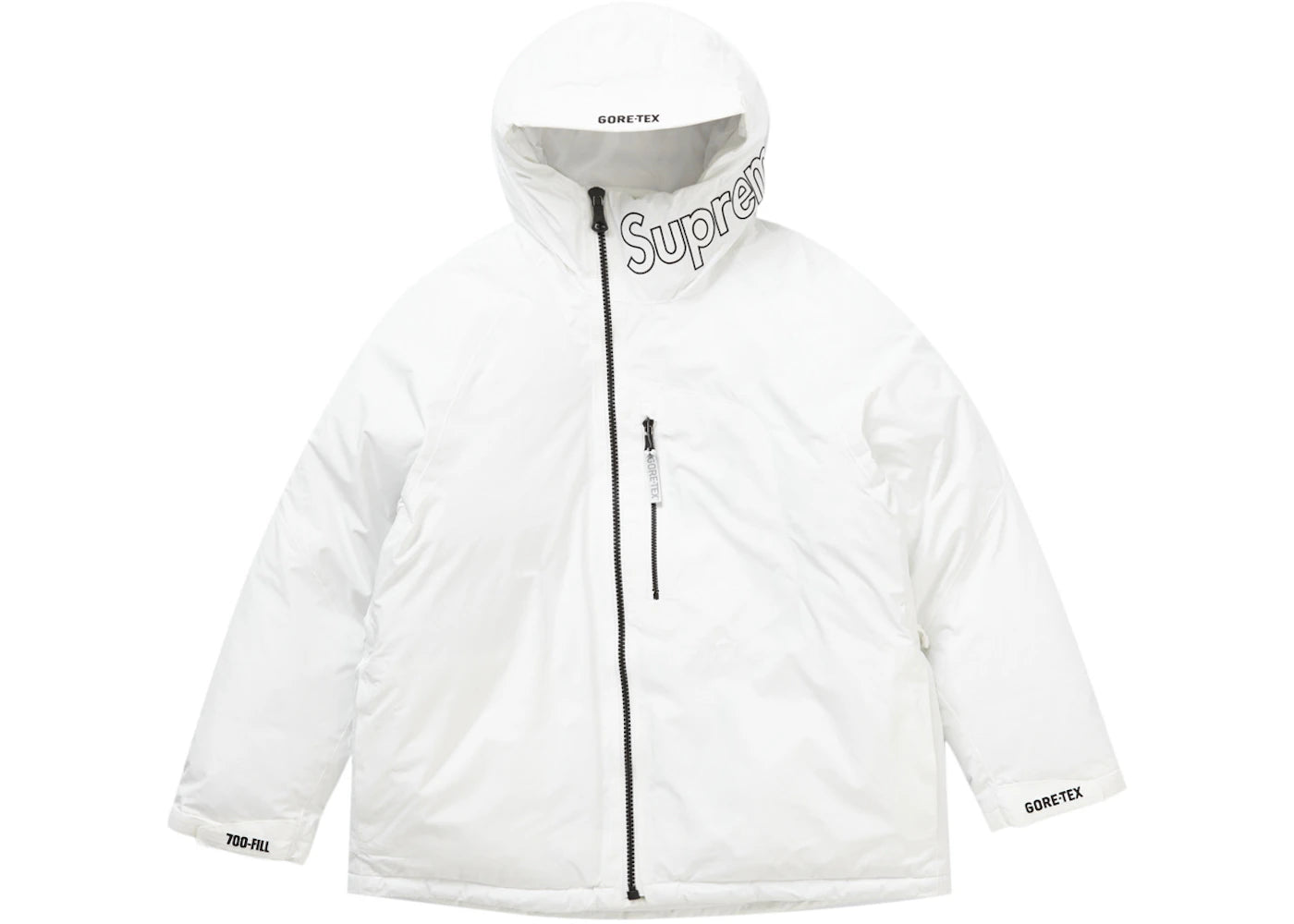 Supreme GORE-TEX 700-Fill Down Parka (FW23) White