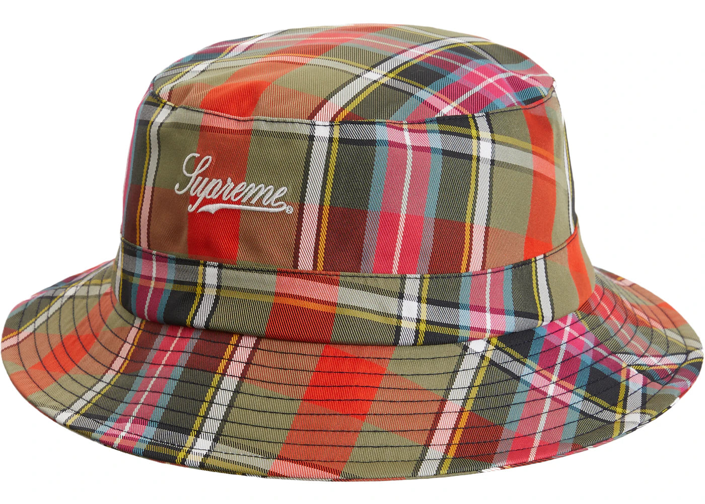 Supreme GORE-TEX Crusher Olive Plaid