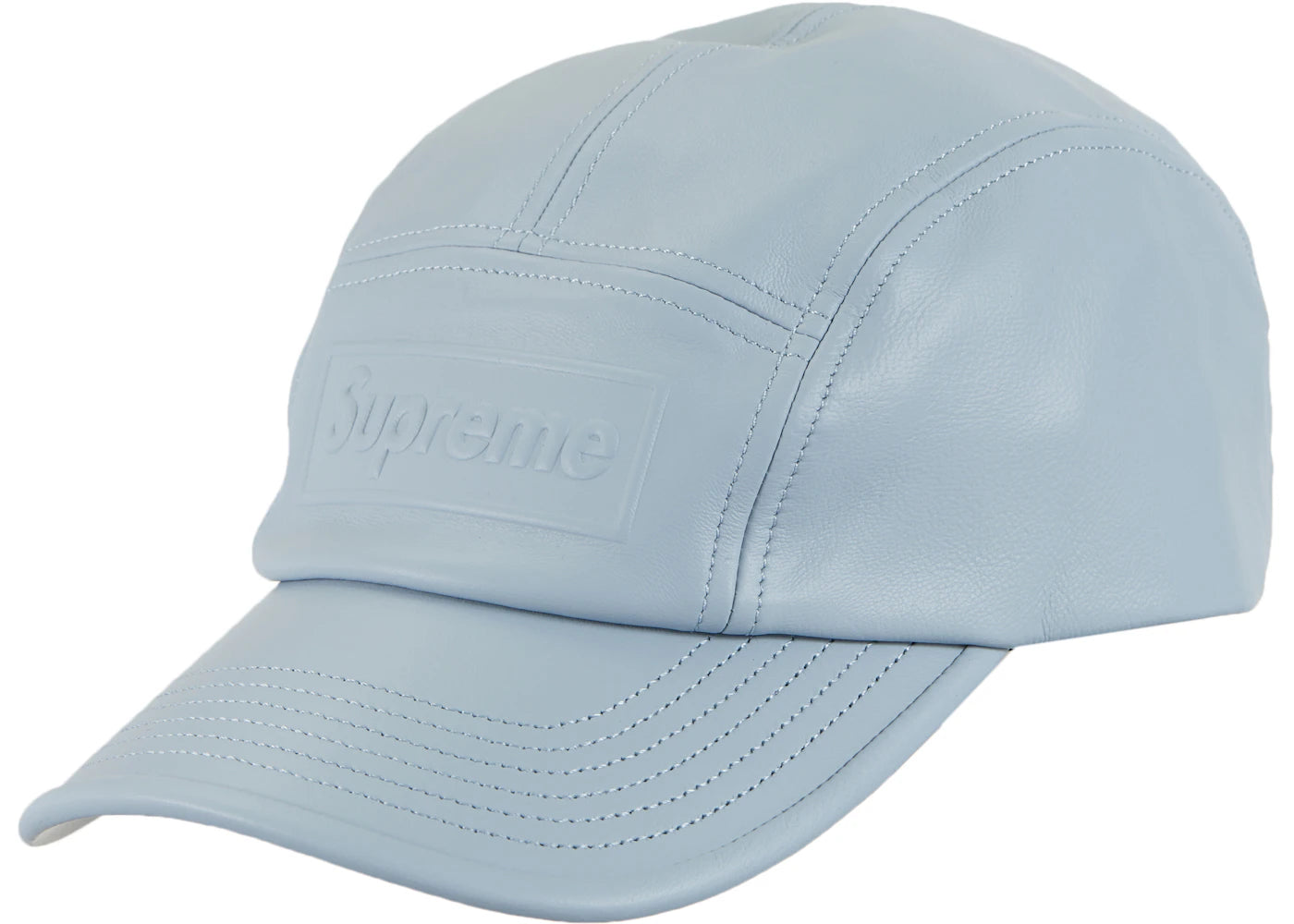 Supreme GORE-TEX Leather Camp Cap Grey
