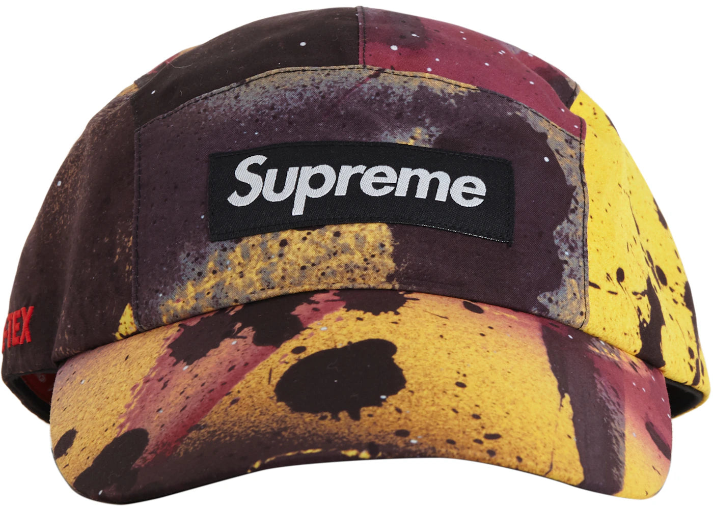 Supreme GORE-TEX Long Bill Camp Cap Rammellzee Yellow