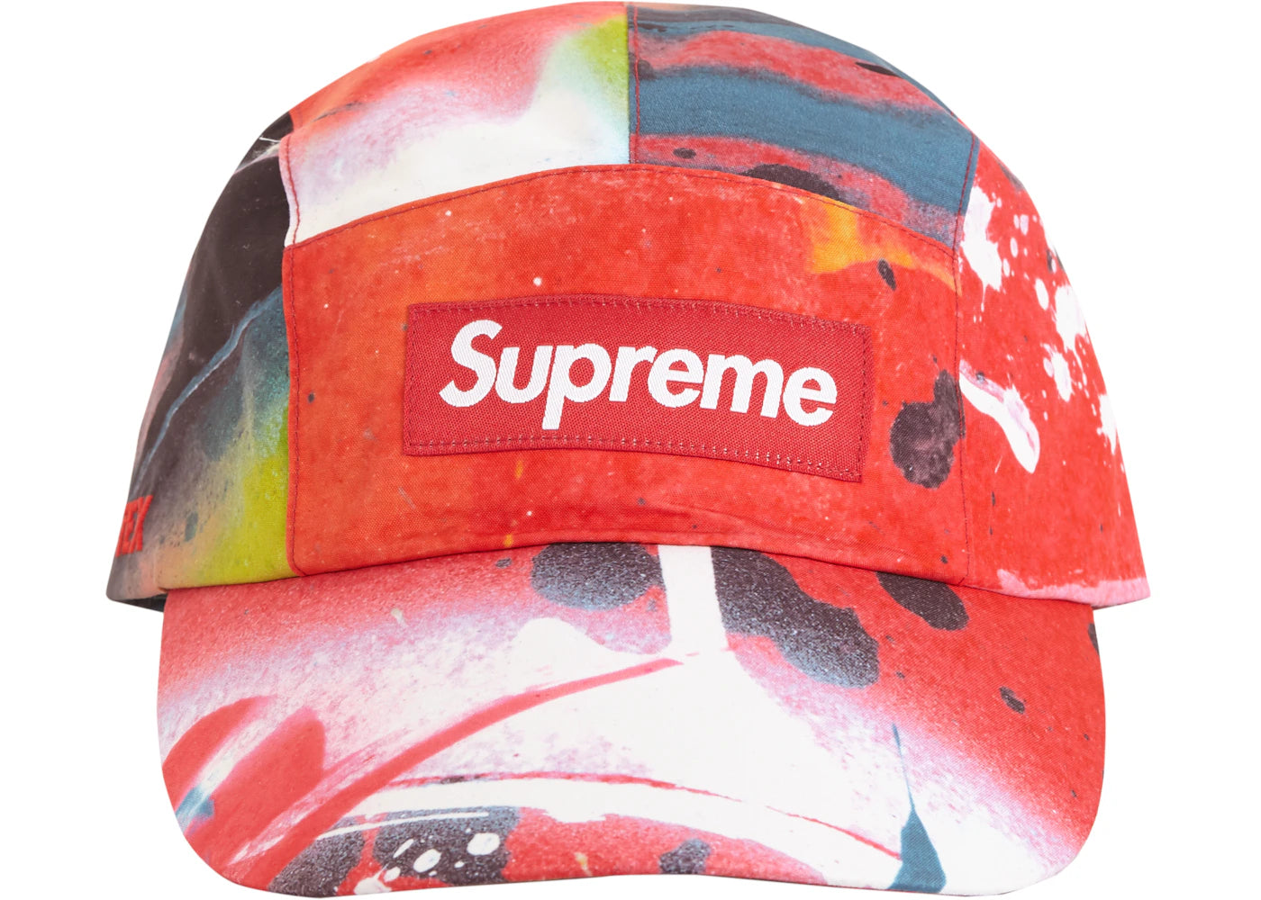 Supreme GORE-TEX Long Bill Camp Cap Rammellzee Red