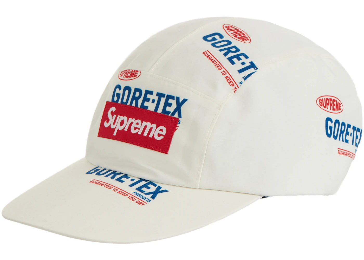 Supreme GORE-TEX Polartec Long Bill Camp Cap Natural Logos