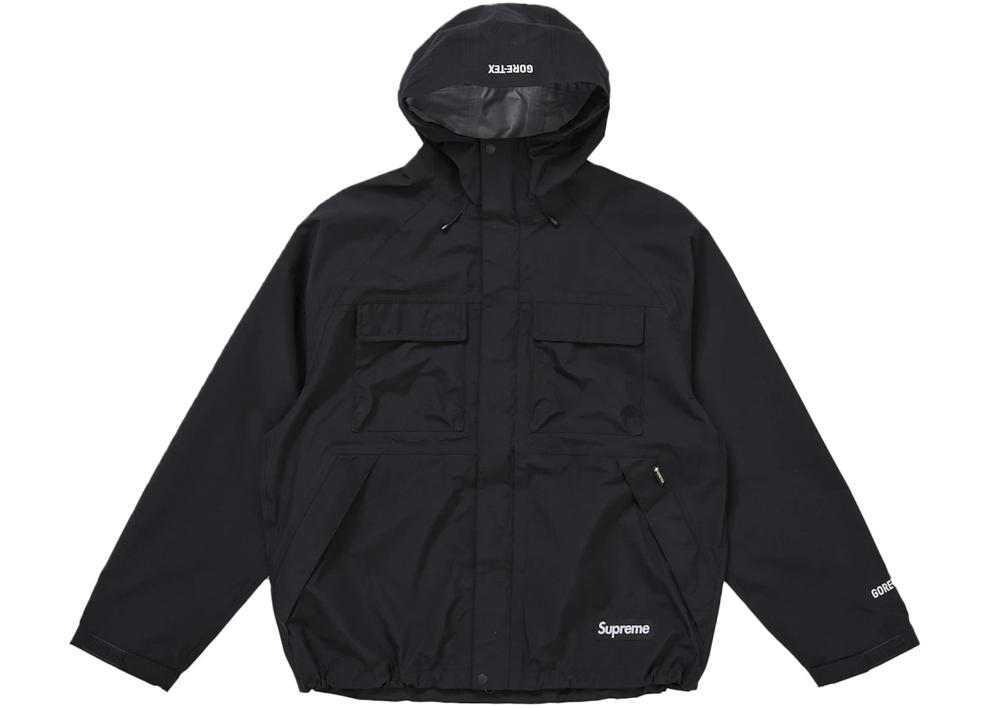 Supreme GORE-TEX Shell Jacket Black – Side Kicks
