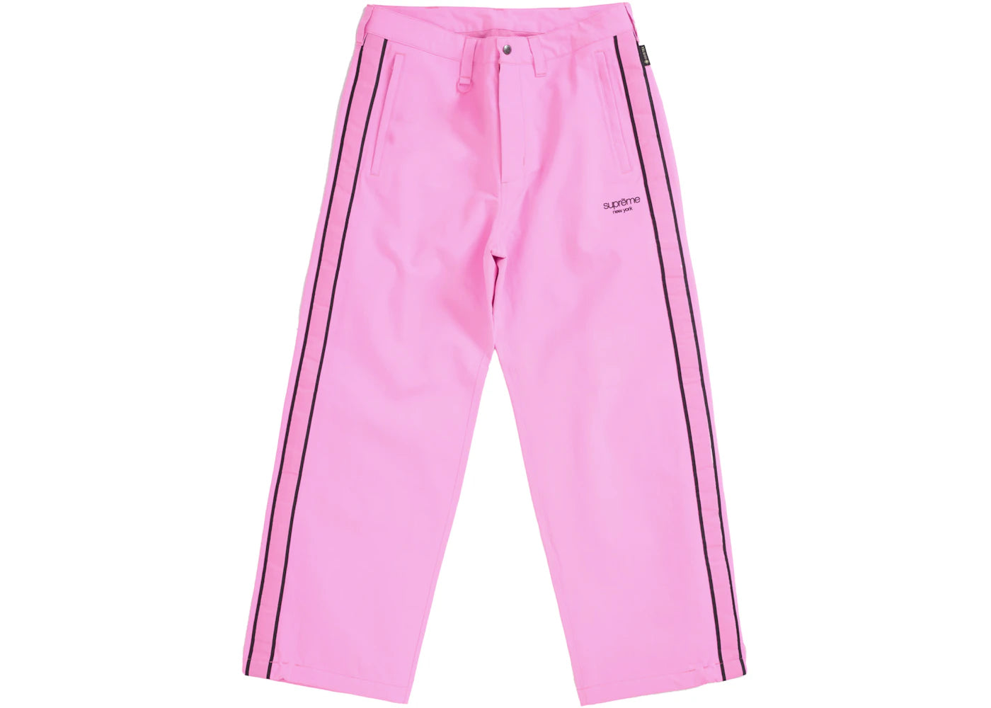 Supreme GORE-TEX Stripe Pant Fluorescent Pink