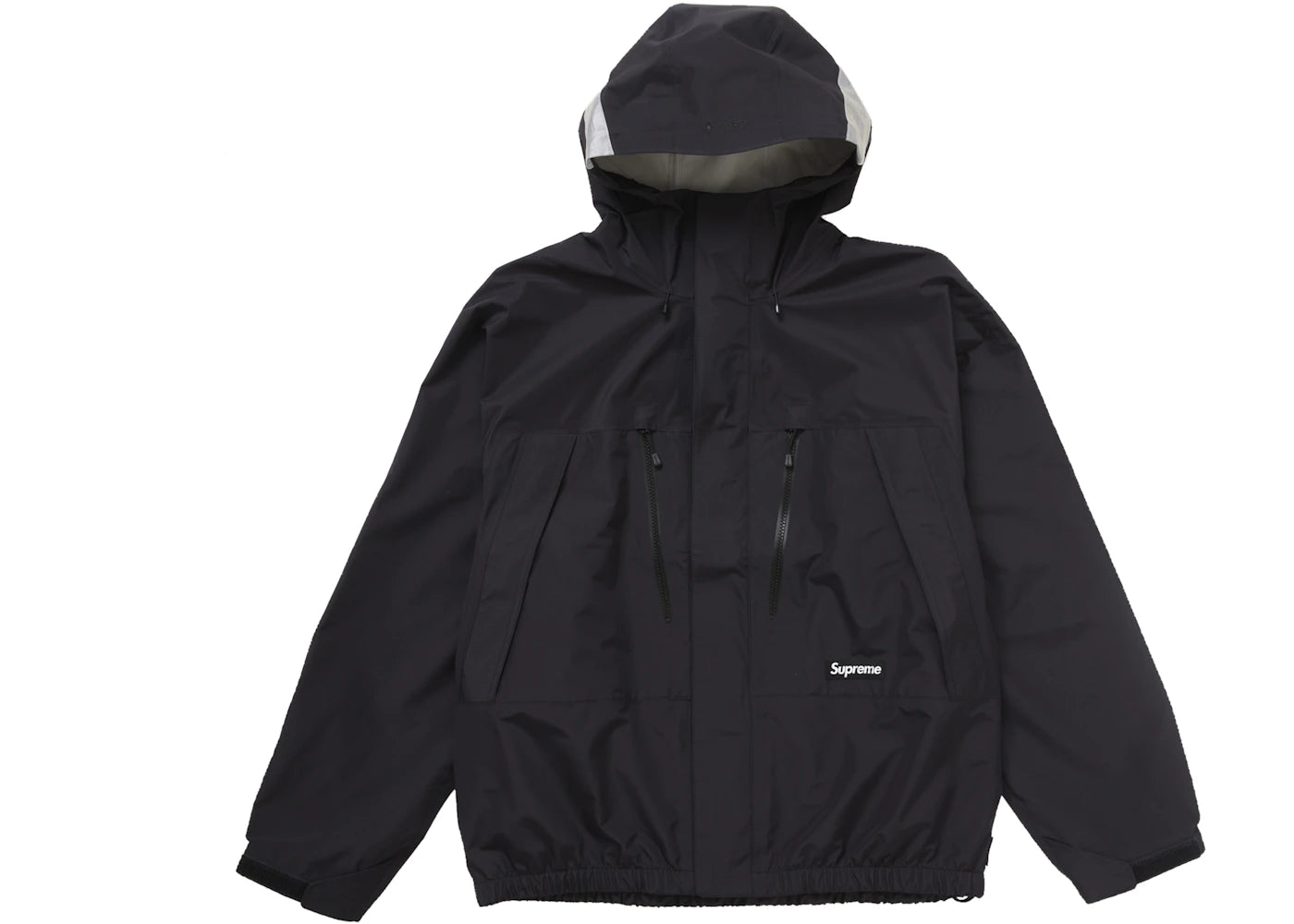 Supreme GORE-TEX Taped Seam Shell Jacket (FW24) Black