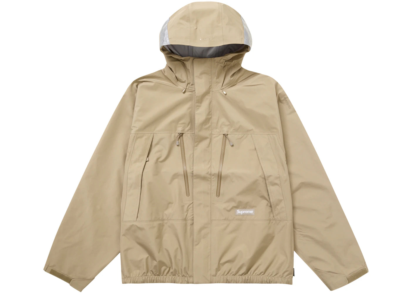 Supreme GORE-TEX Taped Seam Shell Jacket (FW24) Tan