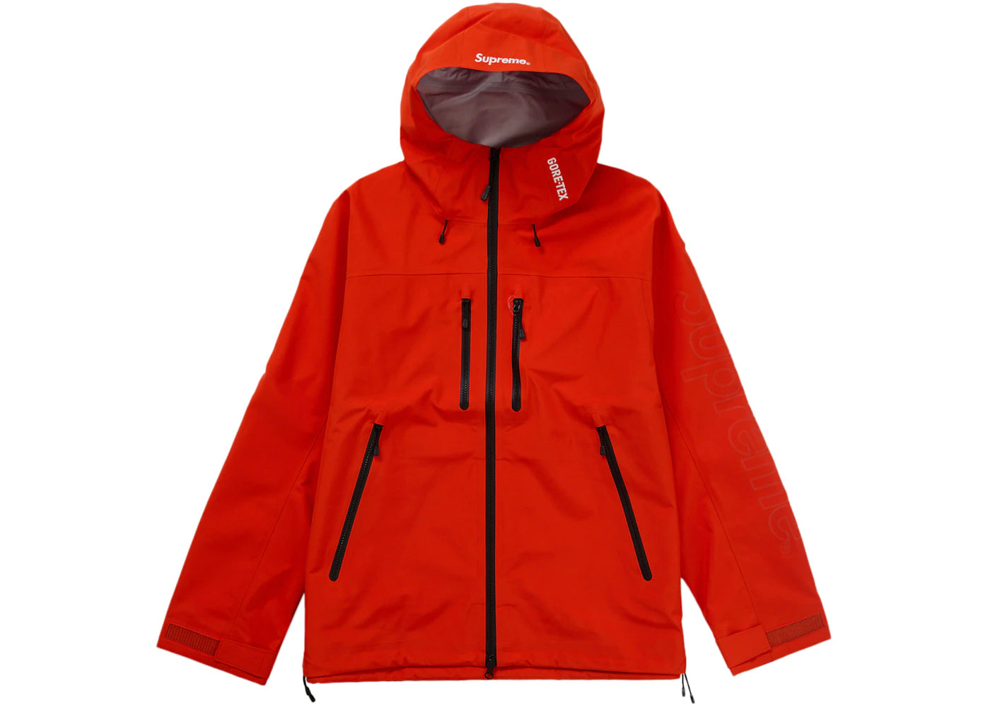 Supreme GORE-TEX Taped Seam Shell Jacket Orange