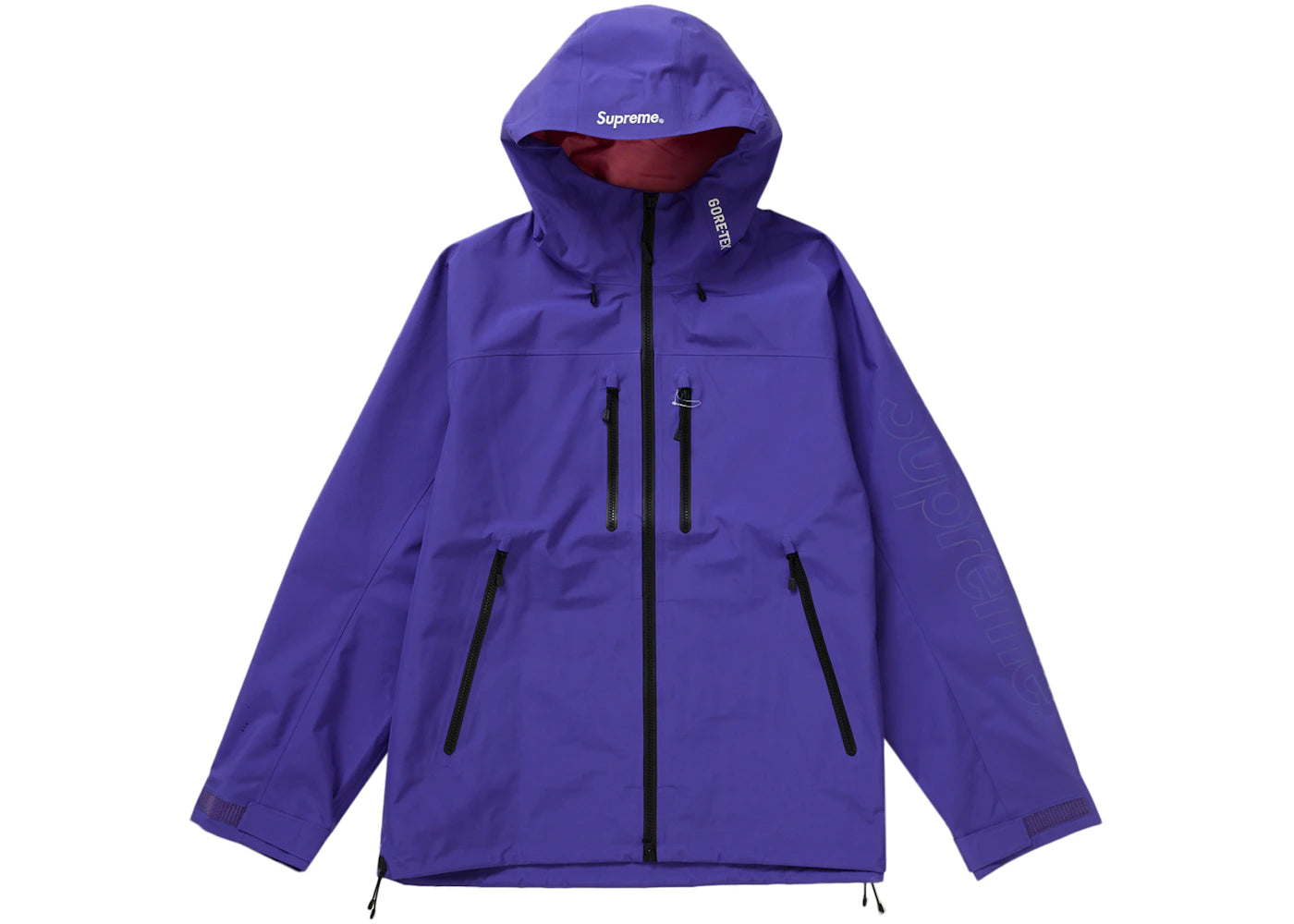 Supreme GORE-TEX Taped Seam Shell Jacket Purple