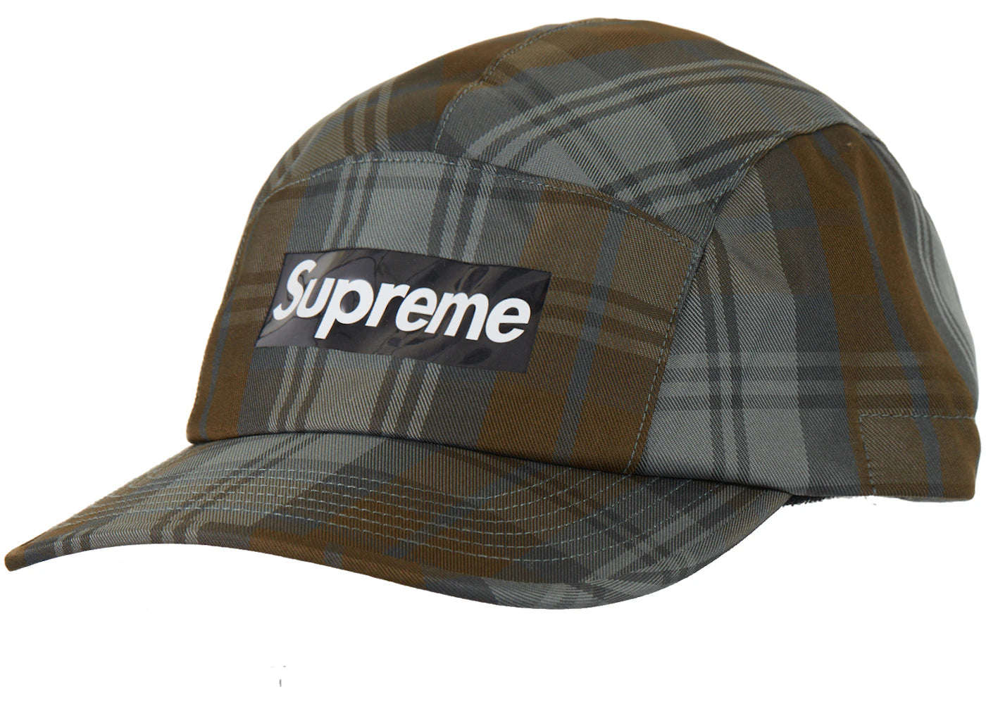 Supreme GORE-TEX Tech Camp Cap Olive Plaid