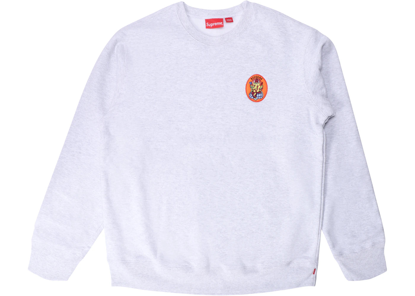 Supreme Ganesh Crewneck Ash Grey