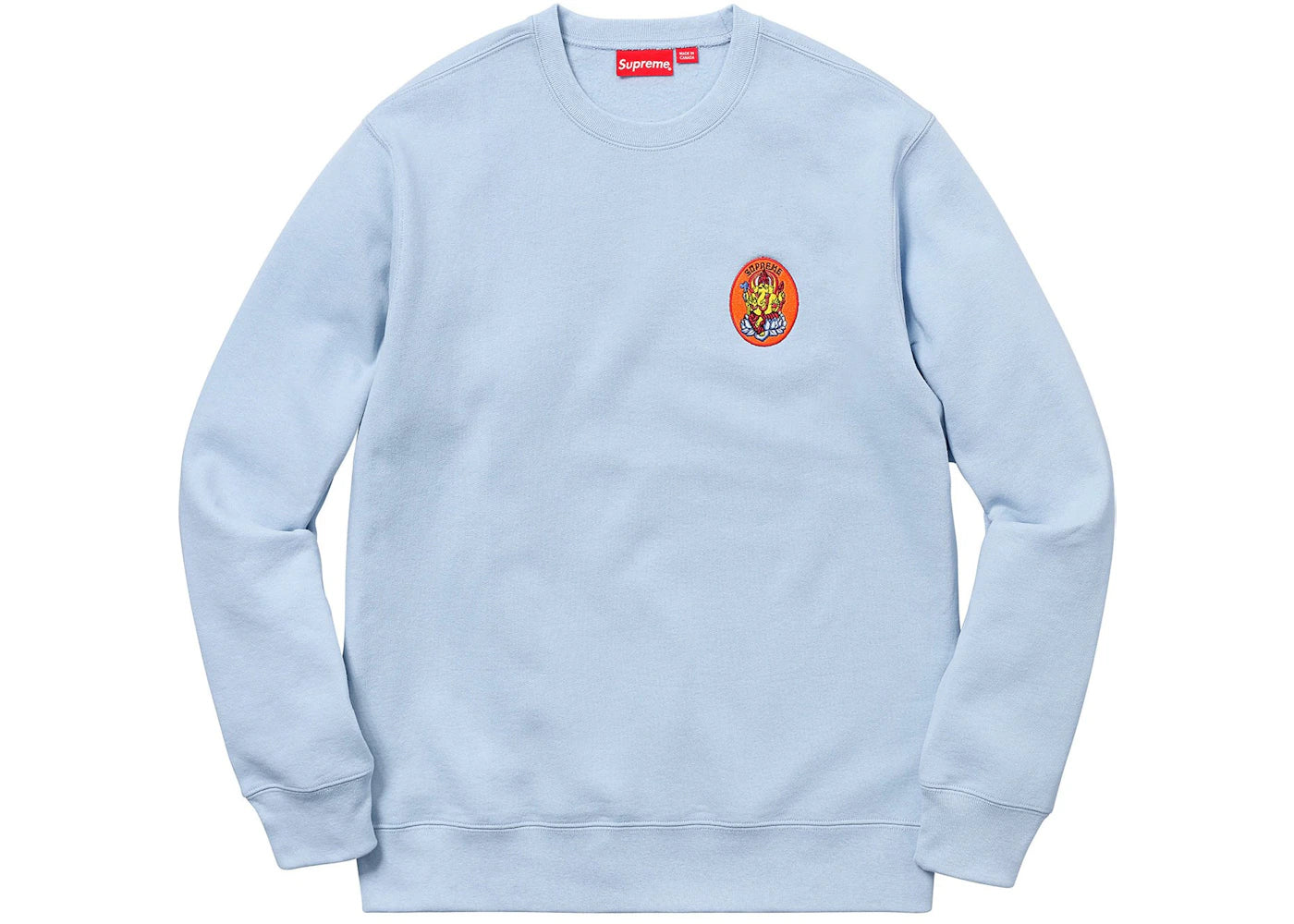 Supreme Ganesh Crewneck Light Blue