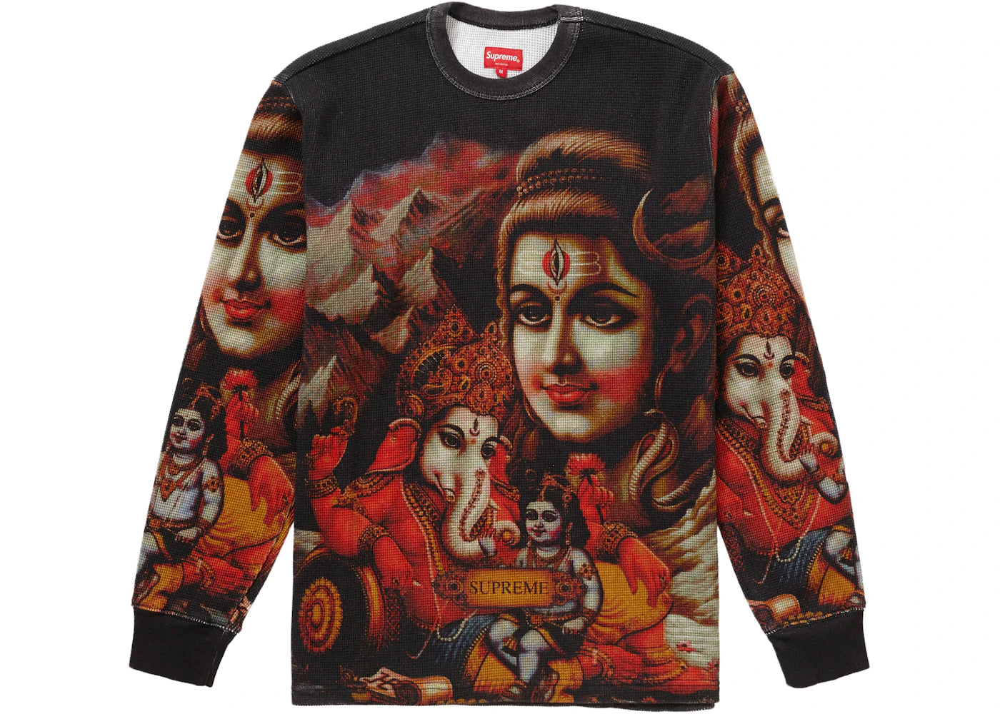 Supreme Ganesh L/S Thermal Black