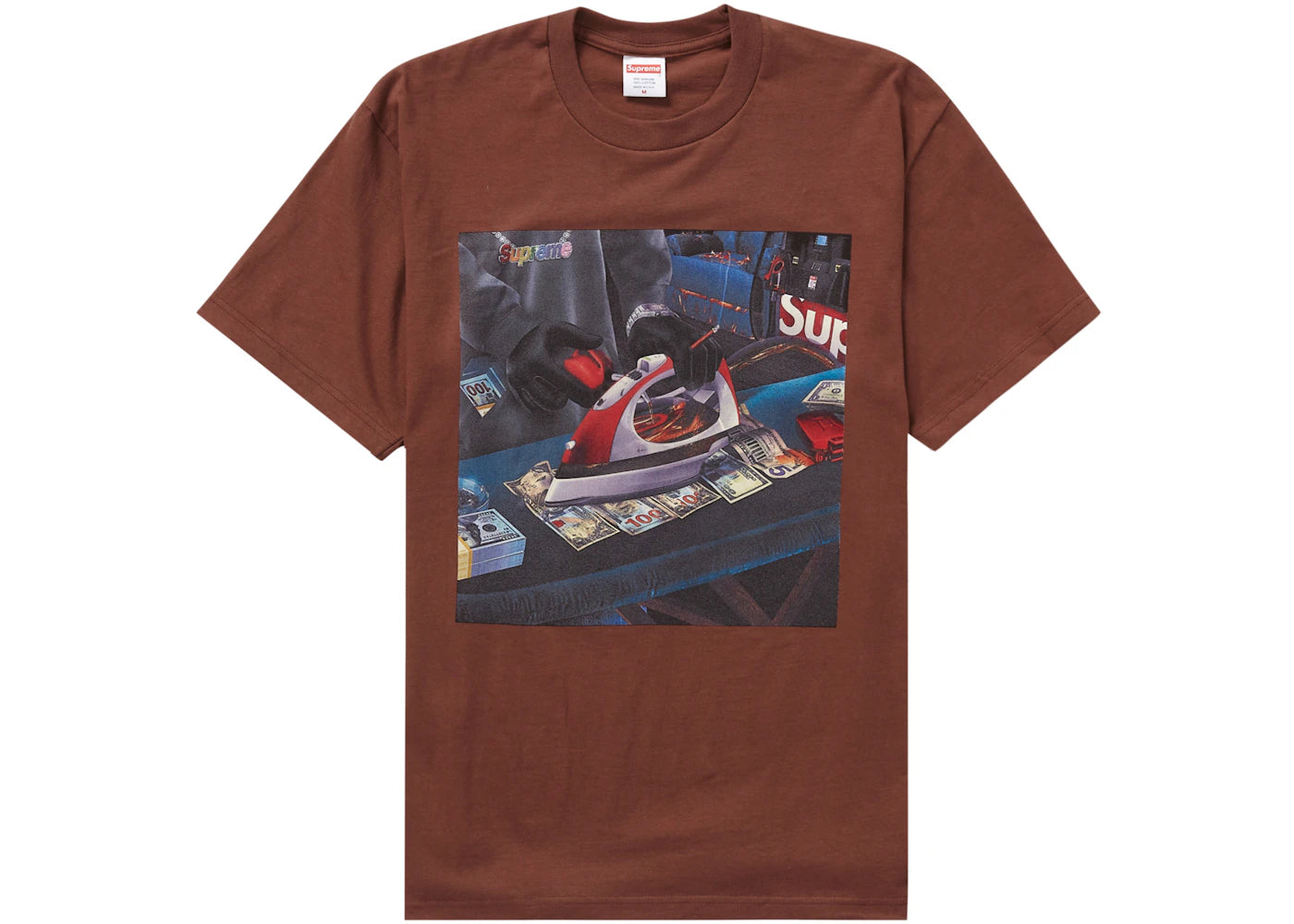 Supreme Gas Tee Brown