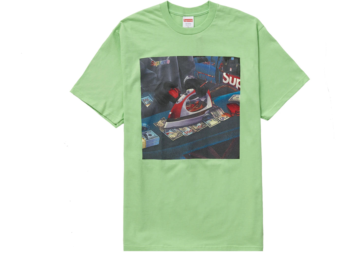 Supreme Gas Tee Lime