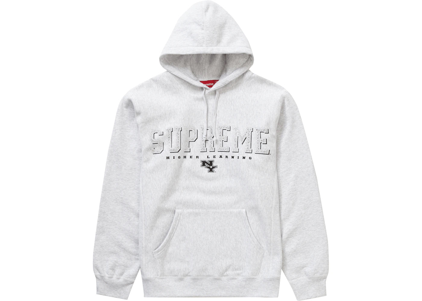 Supreme Gems Hooded Sweatshirt Ash Grey