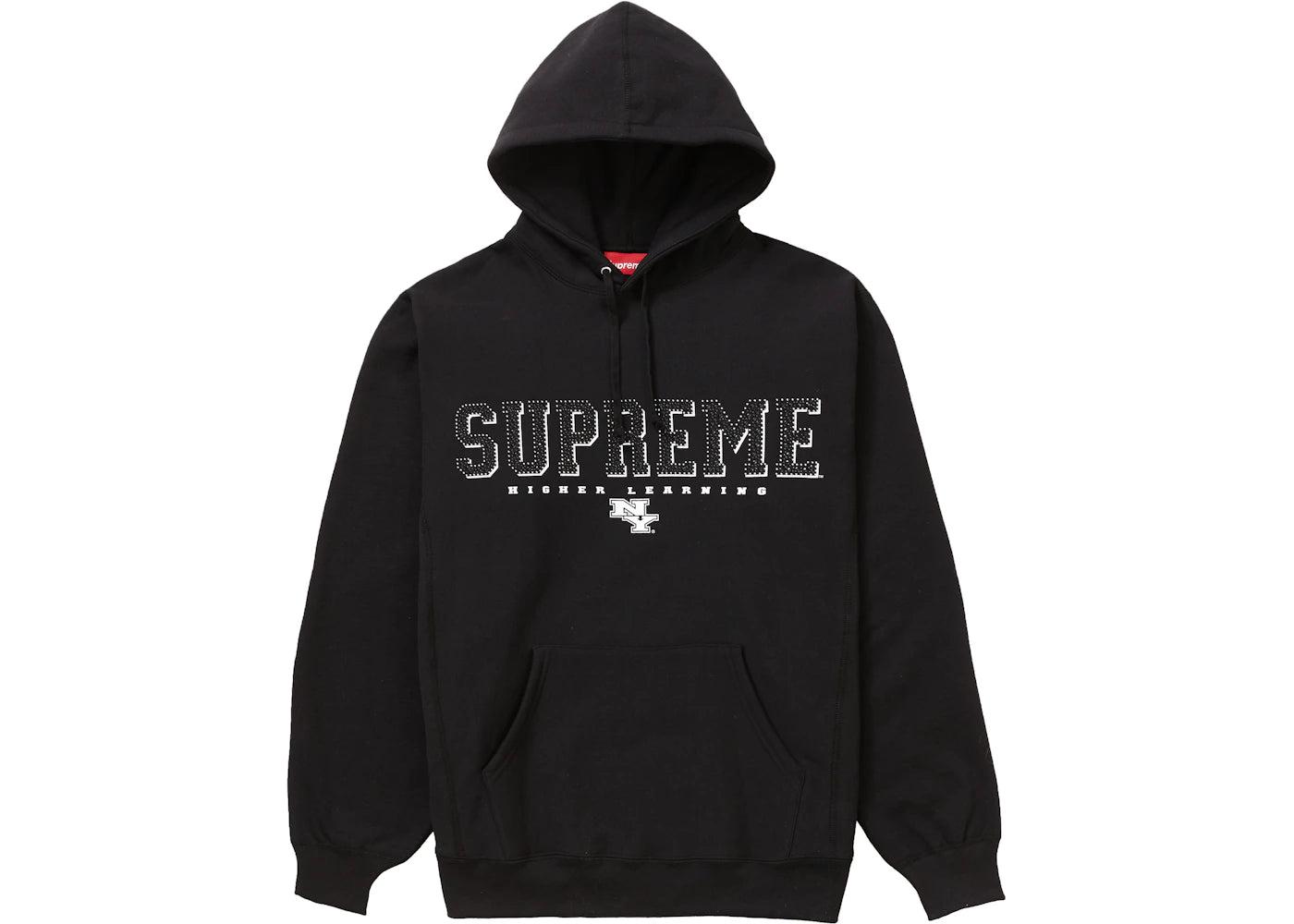 Supreme Gems Hooded Sweatshirt Black