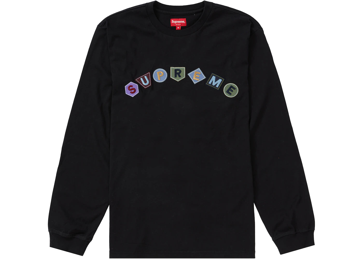 Supreme Geo Arc L/S Top Black