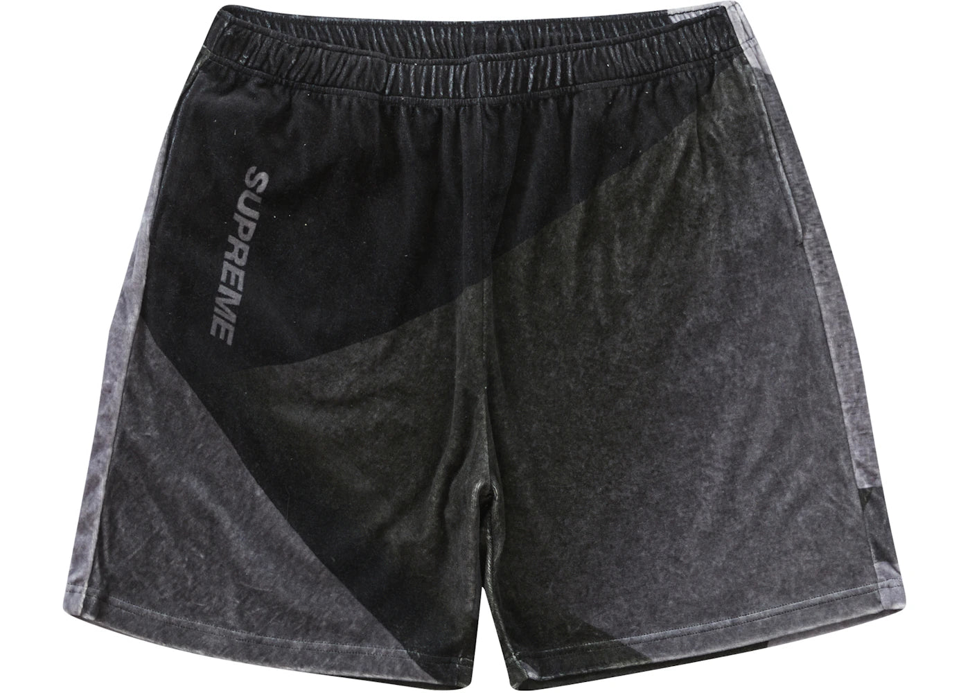 Supreme Geo Velour Short Black