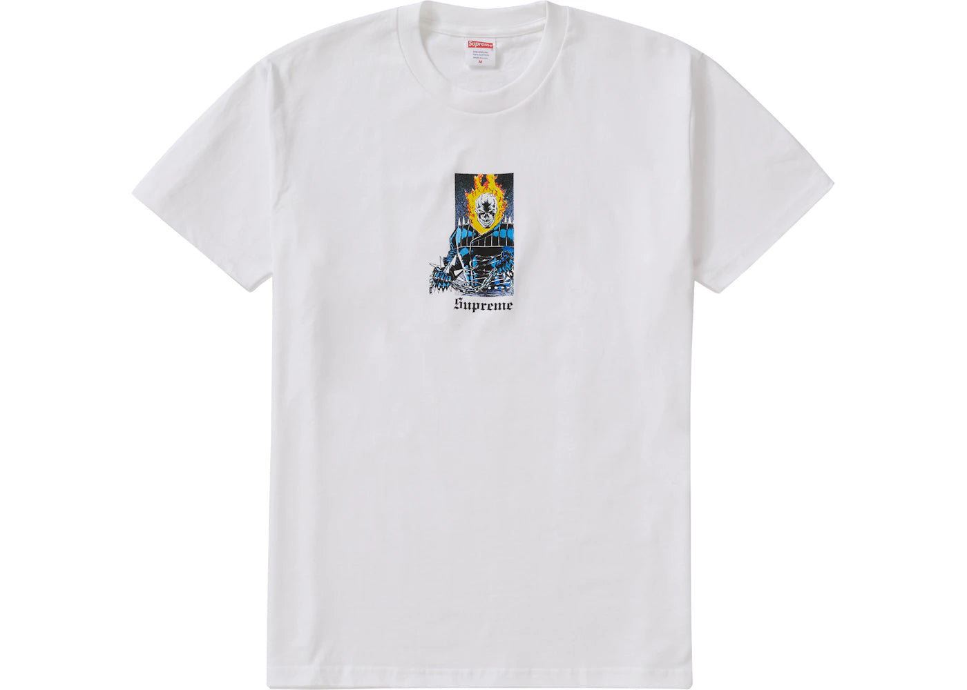 Supreme Ghost Rider Tee White