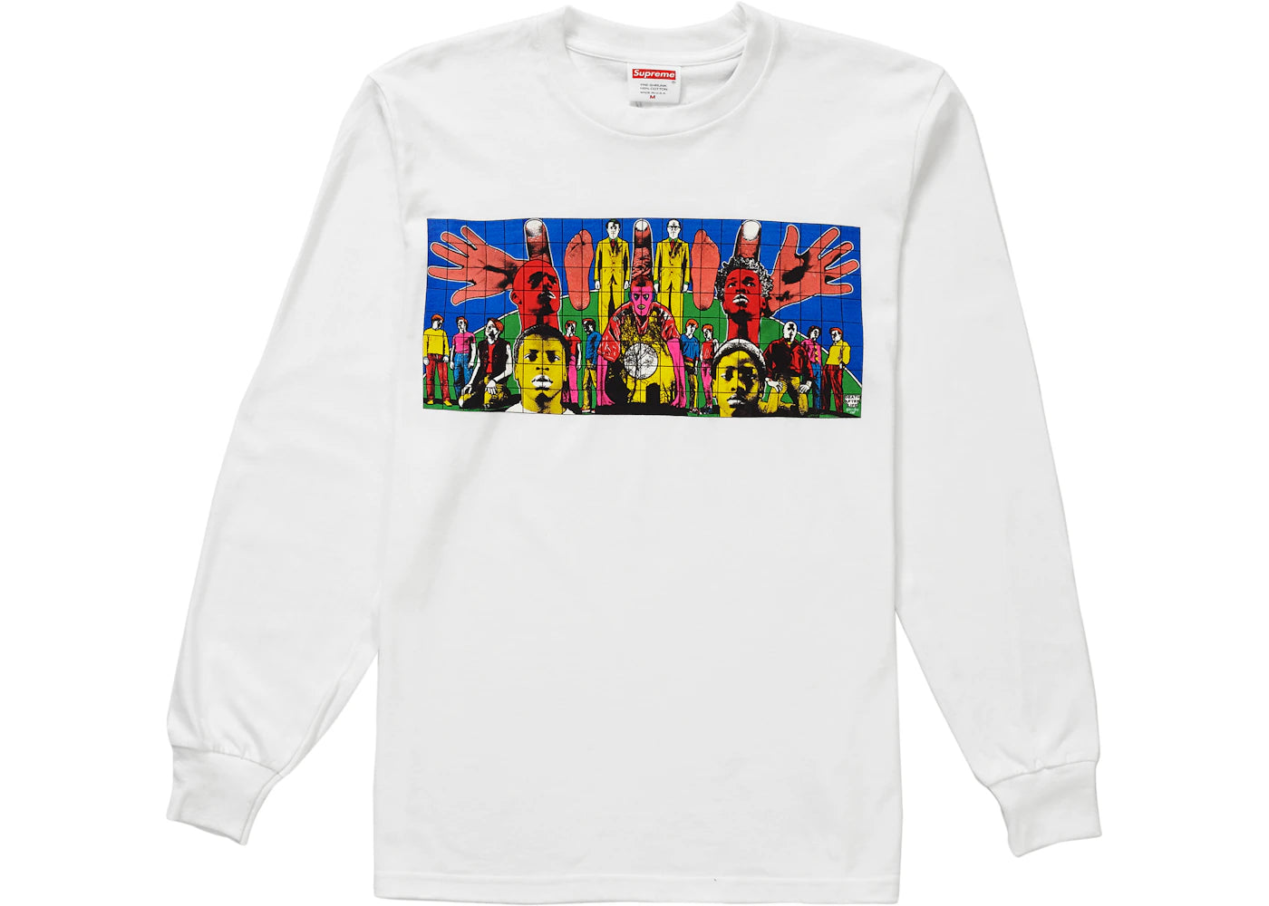 Supreme Gilbert & George DEATH AFTER LIFE L/S Tee White