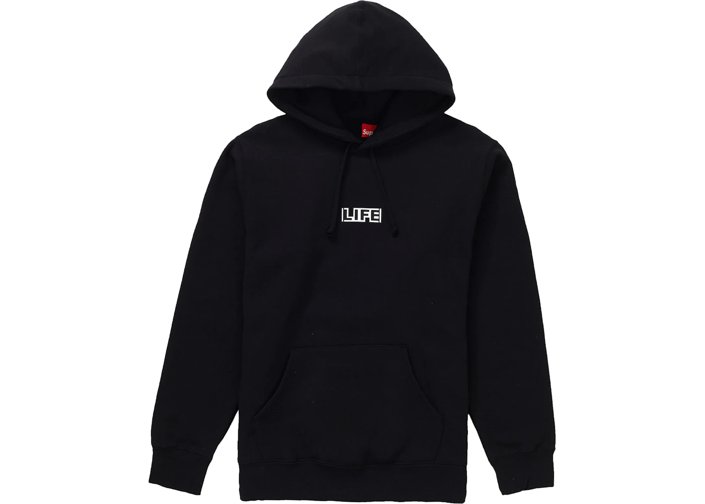 Supreme Gilbert & George LIFE Hooded Sweatshirt Black