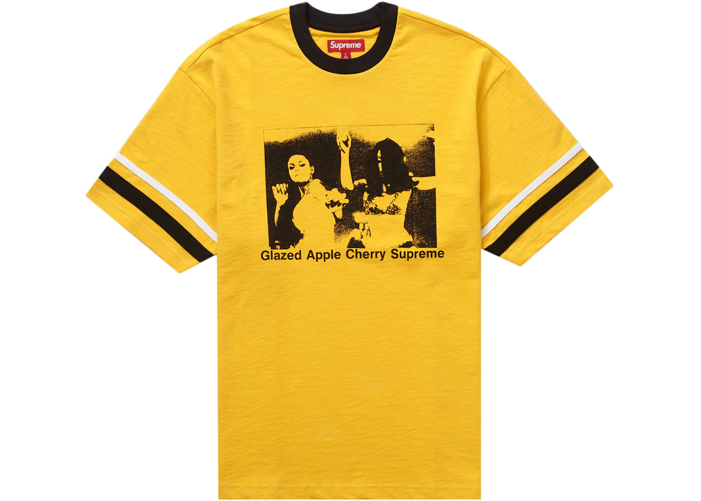 Supreme Glazed Athletic S/S Top Yellow