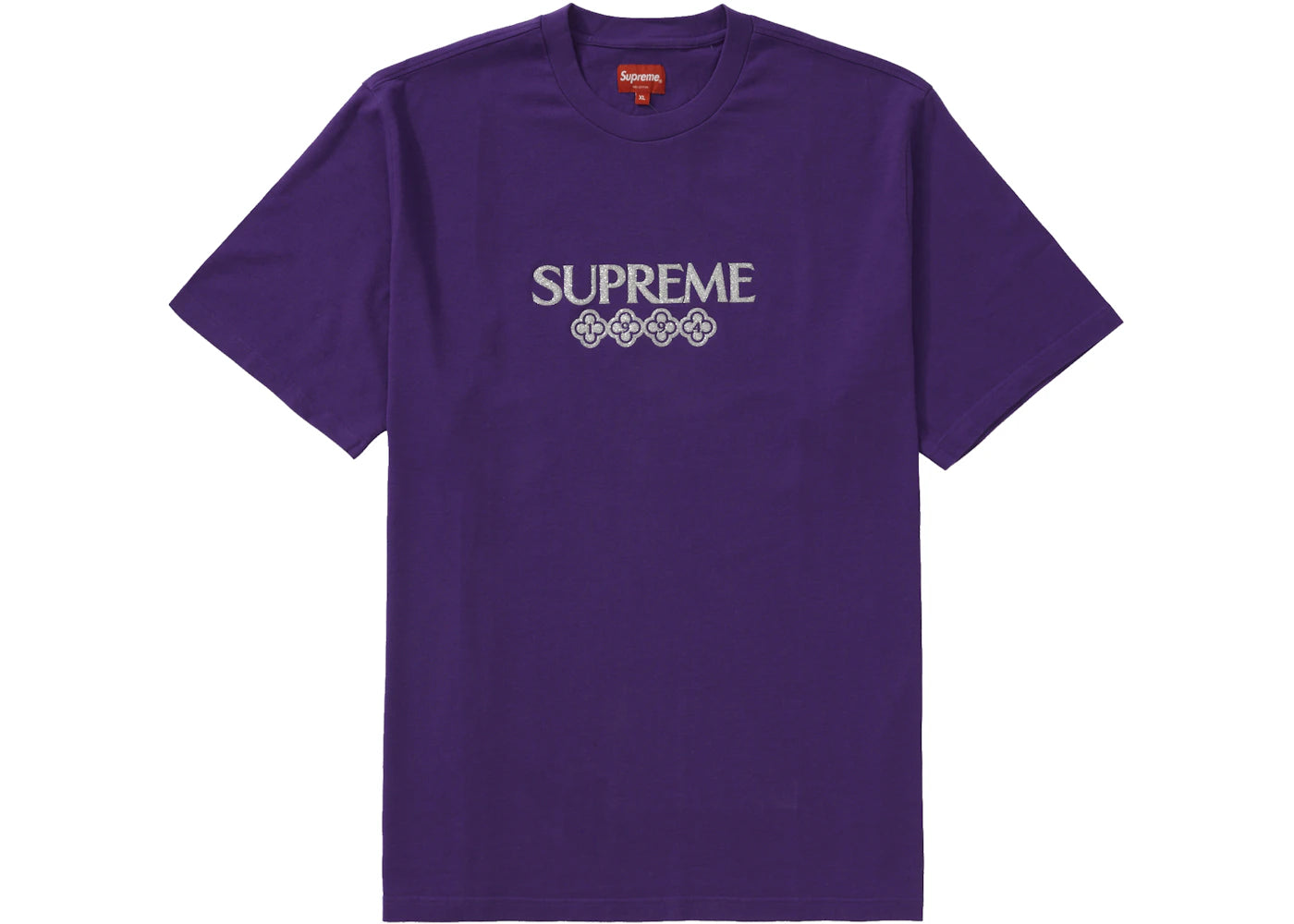 Supreme Glitter S/S Top Purple