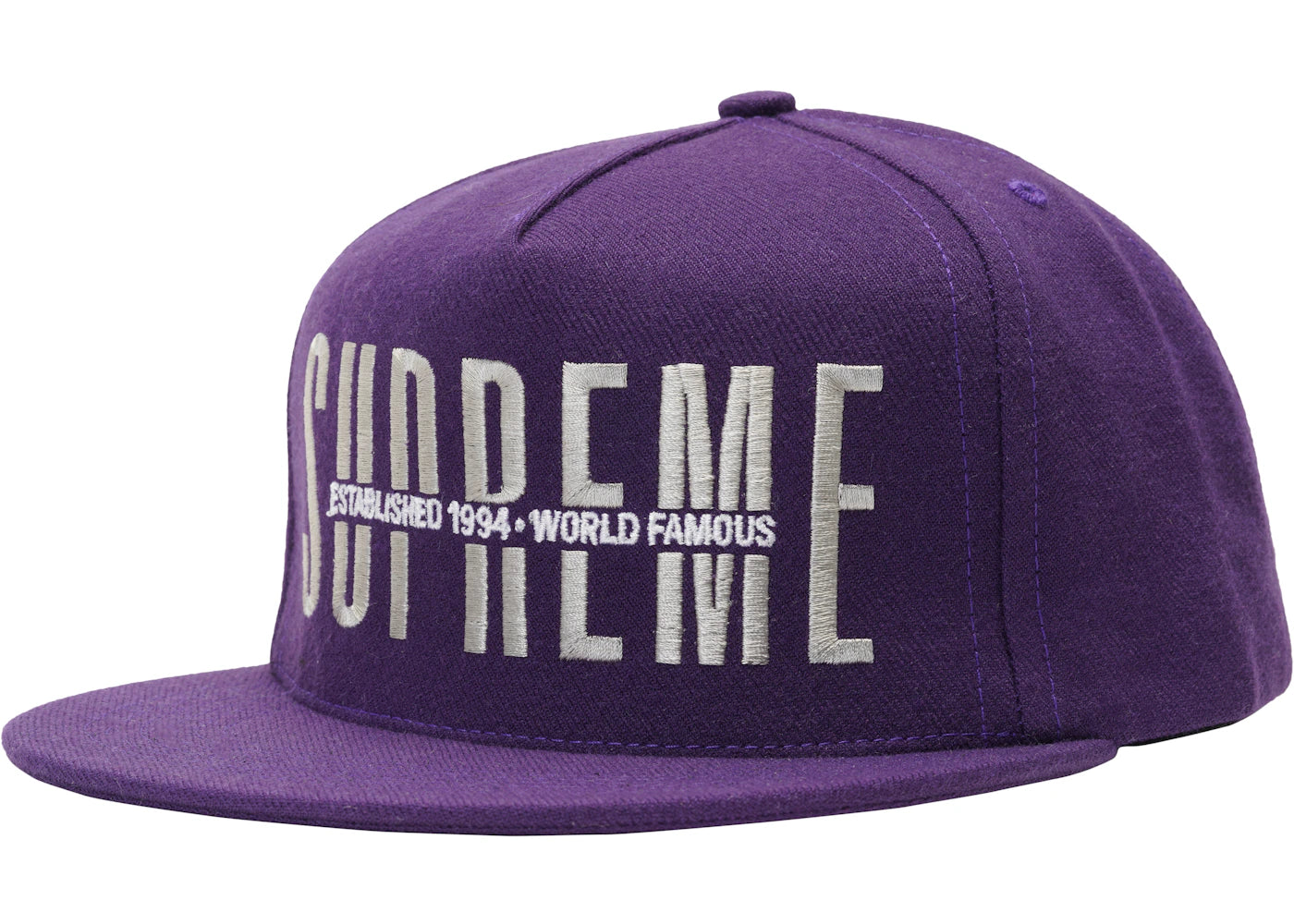 Supreme Global 5-Panel Purple